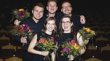 Das Alinde Quintet aus Tschechien, 1. Platz im Fach "Bläserquintett" beim Int. Musikwettbewerb der ARD 2024  | Picture: Daniel Delang