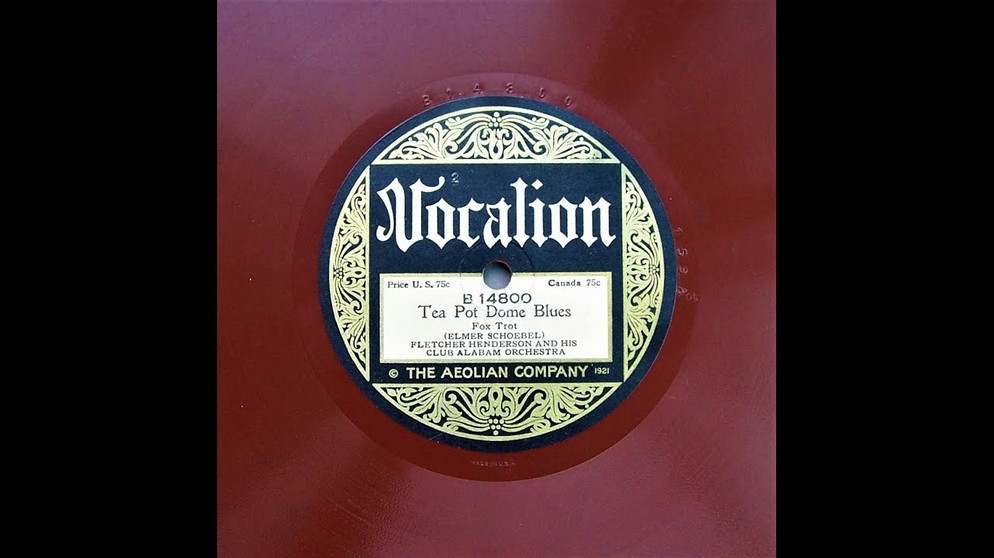 Tea Pot Dome Blues - Fletcher Henderson and His Club Alabam Orchestra (1924) | Bildquelle: JAZZBO (via YouTube)