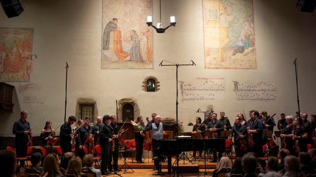 Das Prague Radio Symphony Orchestra unter der Leitung von Vojtech Spurný in der Bethlehemskapelle , Prag, 19. September 2024 | Bildquelle: © Vojtech Brtnicky