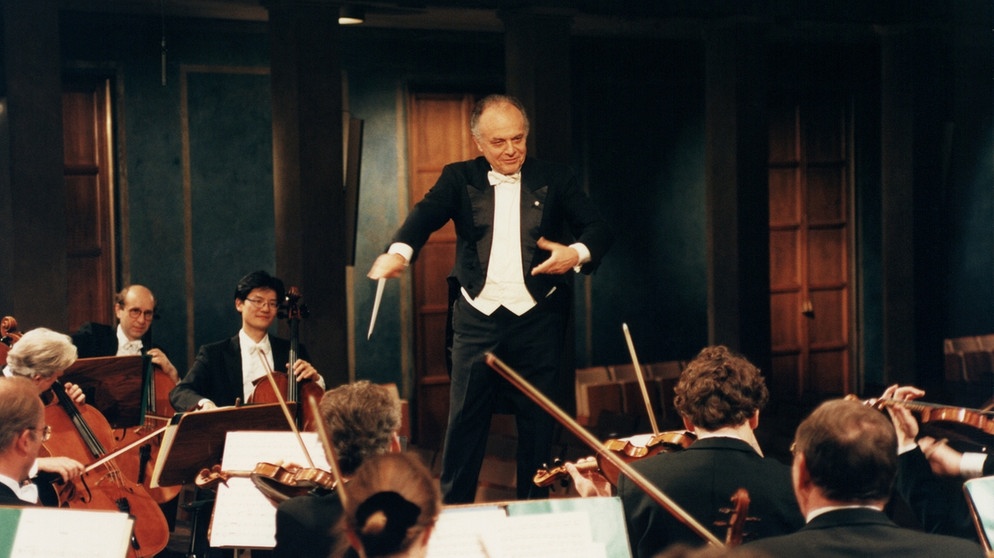 Dirigent Lorin Maazel. | Bildquelle: BR/Foto Sessner