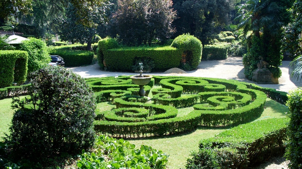 Giardino Annalena - Im bezaubernden Annalena-Garten, dem ersten romantischen Garten von Florenz, trafen sich einst Künstler und Gelehrte zu philosophischen Gesprächen. | Bildquelle: BR