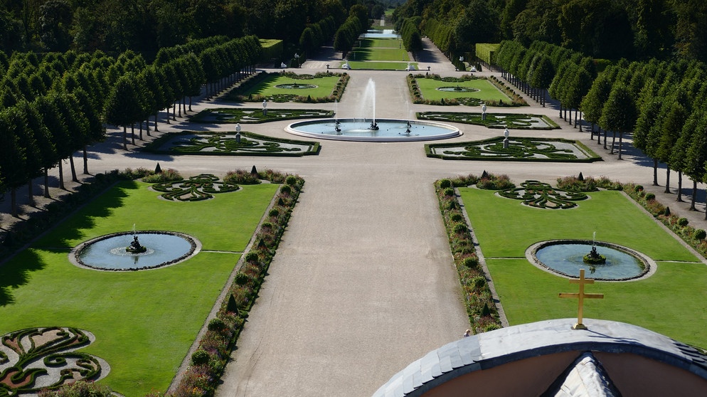 Arionparterre, Schlosspark in Schwetzingen, wo im Badepavillon Kurfürst Carl Theodor seine höfischen Akademien veranstaltete. | Bildquelle: BR/Dr. Bernhard Graf