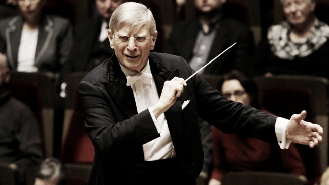 Der Dirigent Herbert Blomstedt | Bildquelle: Martin U.K. Lengemann