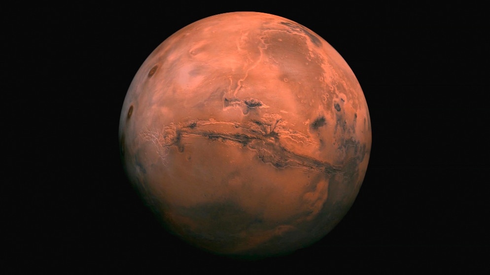 Mars, Animation. | Bildquelle: BR/ESA/HR