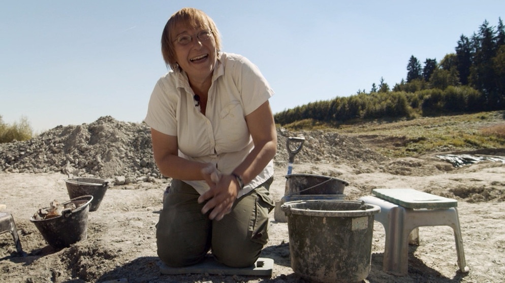 Paläontologen wie Madelaine Böhme versuchen, die Fossilien zum Sprechen zu bringen. | Bildquelle: BR/smac media & consulting/BR