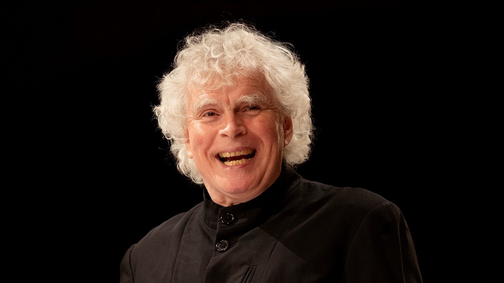 Sir Simon Rattle | Bildquelle: BR\Astrid Ackermann