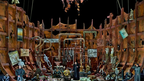 Szenenbild Wagners "Tristan und Isolde" – Bayreuther Festspiele 2024, Regie: Thorleifur Örn Arnarsson 2024  | Bild: © Enrico Nawrath