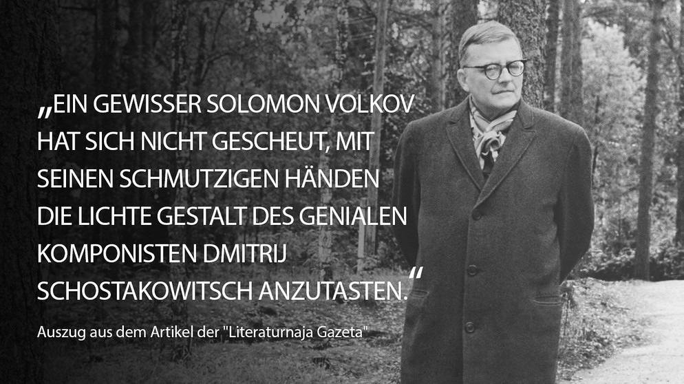  Zitate  zu Schostakowitschs Memoiren Authentisch oder 