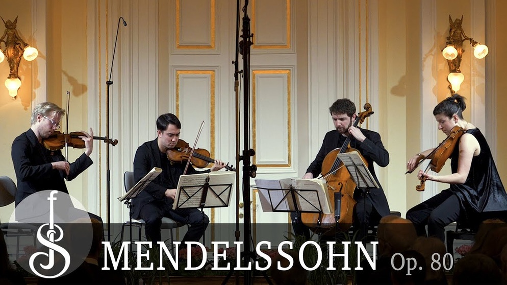 Mendelssohn | Streichquartett f-Moll op. 80 | Bildquelle: Südtirol in concert (via YouTube)