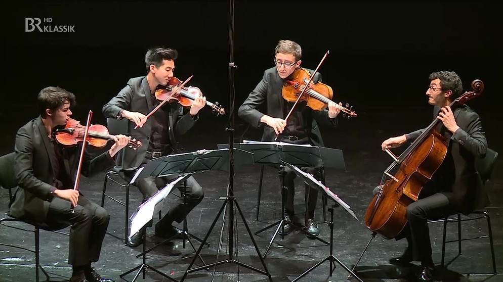 Semifinale Streichquartett  Quatuor Arod Frankreich 